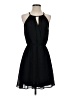 Unbranded Solid Black Cocktail Dress Size S (estimated) - photo 1