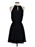 Unbranded Solid Black Cocktail Dress Size S (estimated) - photo 2