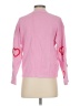 33 Degrees Hearts Pink Cardigan Size XS - photo 2