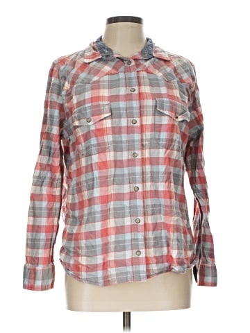 Jachs Girlfriend Long Sleeve Button-Down Shirt (view 1)