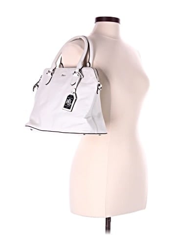 Lauren by Ralph Lauren Leather Satchel (view 2)