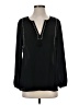 J.Crew Black Long Sleeve Blouse Size 2 - photo 1