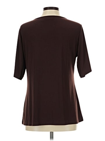 Nina Leonard Short Sleeve Top (view 2)