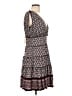 Studio M Print Black Casual Dress Size L - photo 4