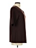 Nina Leonard Burgundy Short Sleeve Top Size L - photo 4