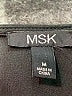 MSK Solid Black Casual Dress Size M - photo 7