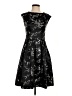 Sue Wong 100% Polyester Stars Black Cocktail Dress Size 2 - photo 1