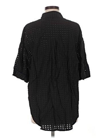 Lumiere 3/4 Sleeve Button-Down Shirt (view 2)