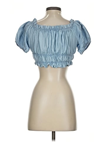 Love Tree Short Sleeve Blouse (view 2)