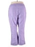 Woman Within Solid Purple Active Pants Size W - photo 2