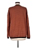 Lillusory Stripes Brown Pullover Sweater Size M - photo 2