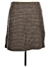 Sundance Houndstooth Brown Wool Skirt Size 14 - photo 2