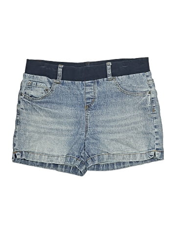 Announcements Maternity Denim Shorts (view 1)