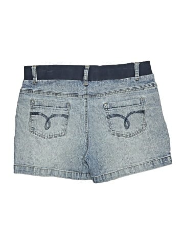 Announcements Maternity Denim Shorts (view 2)