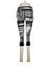 Layer 8 Graphic Black Leggings Size M - photo 1
