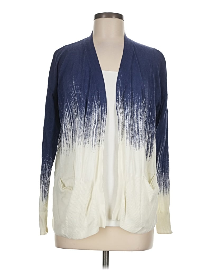 Pre-owned Ost Cardigan Sweater In Blue