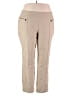 Style&Co Solid Tan Active Pants Size 3X - photo 1