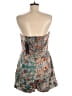 Lulus 100% Polyester Paisley Teal Romper Size L - photo 2