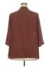 Ellos Polka Dots Brown 3/4 Sleeve Blouse Size 24 - photo 2