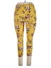 Eye Candy Floral Yellow Leggings Size 1X - photo 2