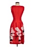 Ivanka Trump Graphic Red Cocktail Dress Size 2 - photo 2