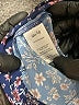 Blue Life 100% Polyester Floral Blue Casual Pants Size XS - photo 8