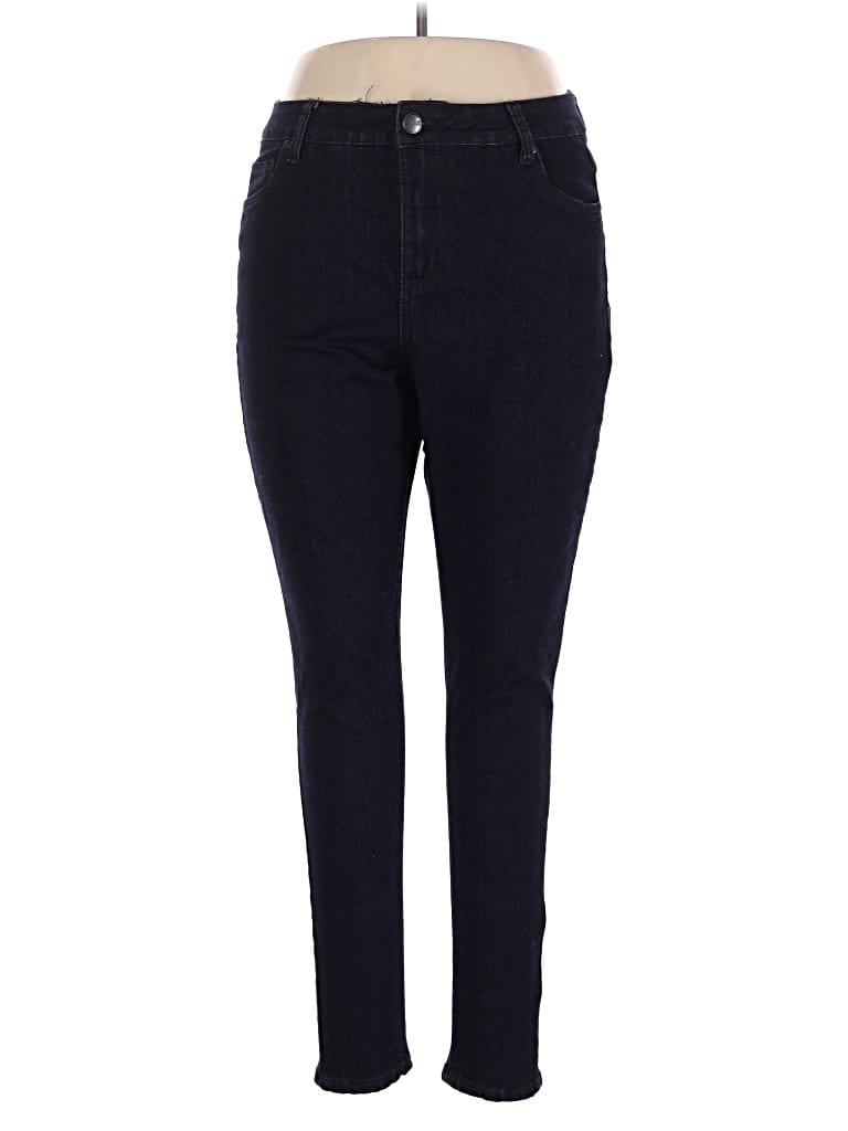 Pre-owned Avenue Jeggings In Blue