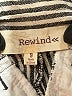Rewind Stripes Ivory Shorts Size 9 - photo 3