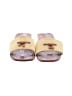 Talbots 100% Polyester Gold Sandals Size 8 1/2 - photo 2