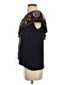 Hazel Black Short Sleeve Top Size S - photo 5