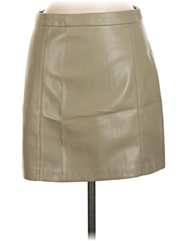 Topshop Faux Leather Skirt (view 1)