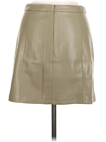 Topshop Faux Leather Skirt (view 2)
