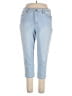 Charter Club Solid Blue Jeans Size 16 - photo 1