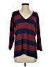 Madewell Red Blue Pullover Sweater Size S - photo 1