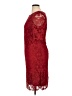 Chadwicks 100% Polyester Burgundy Cocktail Dress Size 14 - photo 5
