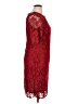 Chadwicks 100% Polyester Burgundy Cocktail Dress Size 14 - photo 4