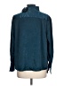 Worthington 100% Polyester Teal Long Sleeve Blouse Size Lg Petite - photo 2