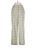 Topshop Plaid Green Casual Pants Size 6 - photo 1