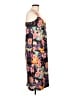 Venus Tropical Black Cocktail Dress Size L - photo 4