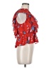 WAYF 100% Polyester Red Sleeveless Blouse Size M - photo 4