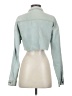 Lulus 100% Cotton Teal Denim Jacket Size S - photo 2