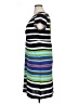 One World Stripes Black Casual Dress Size XL - photo 5