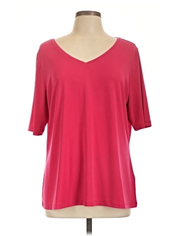 Susan Graver 3/4 Sleeve T-Shirt (view 1)