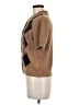 H&M Argyle Brown Short Sleeve Blouse Size M - photo 5