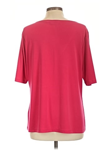 Susan Graver 3/4 Sleeve T-Shirt (view 2)