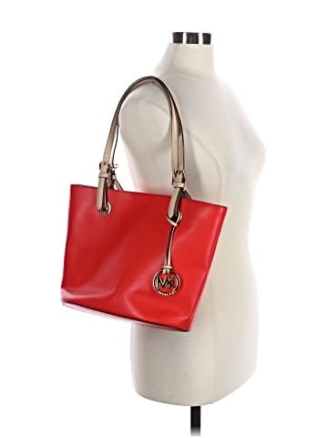 MICHAEL Michael Kors Leather Tote (view 2)
