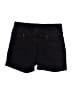 Bamboo Solid Black Denim Shorts Size 7 - photo 1