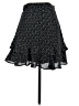 Altar'd State Polka Dots Black Casual Skirt Size XS - photo 2