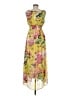 Assorted Brands 100% Polyester Tropical Yellow Cocktail Dress Size M - photo 2