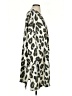 Susan Graver Animal Print Silver Cardigan Size S - photo 4